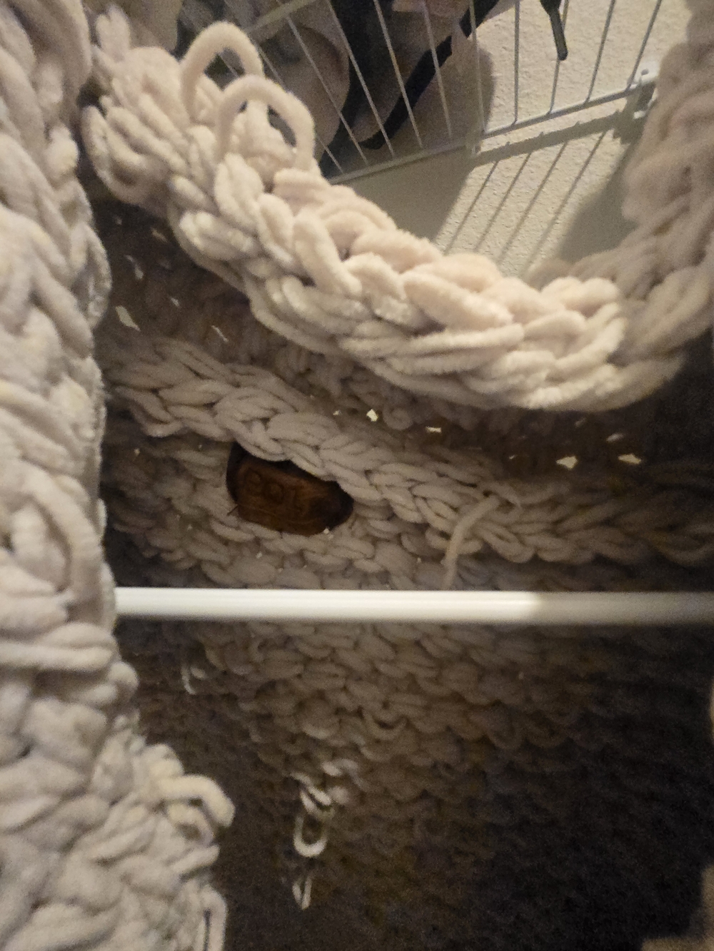 POL Chunky Cable Knit Open Cardigan - Cream - Picture 2 of 2